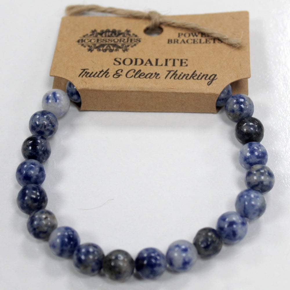 Pulseira Energética de Sodalite - Verdade & Pensamento