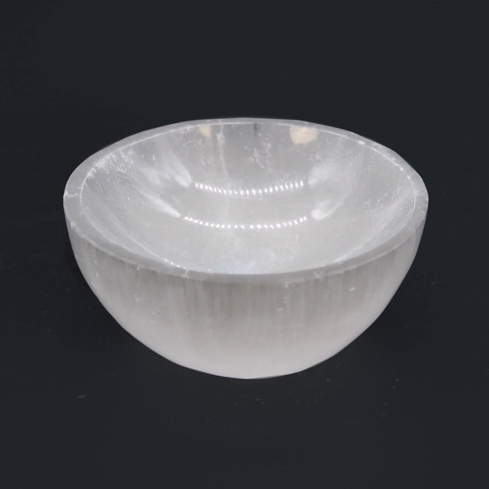 Taça de Selenite Redonda